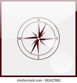Wind rose illustration.