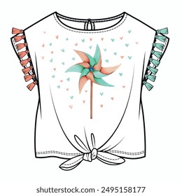  wind rose pattern design. girl child tshirt graphic pattern. fashion and more