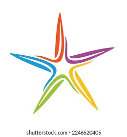 icono del logotipo del molino de viento 5