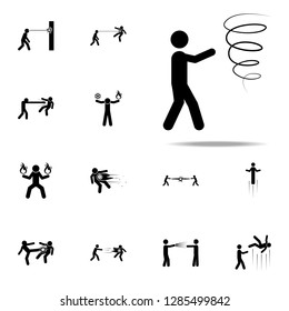 wind, super power icon. special human powerful icons universal set for web and mobile