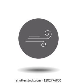 Wind Thin line icon for website design and development, app development. Premium icon. Logo vector illustration