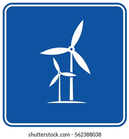 Wind turbine design,clean vector