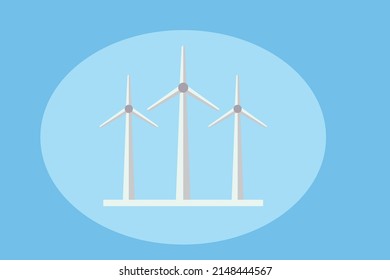 Wind turbine electricity power as alternative energy