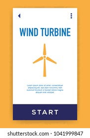 Wind Turbine Icon