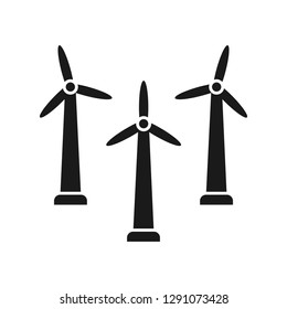 Wind turbine icon