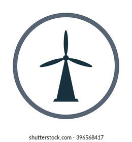 Wind turbine icon