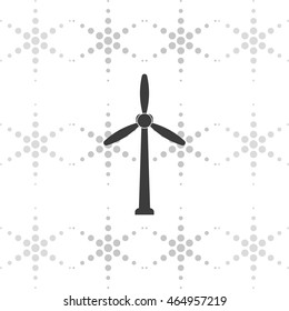 Wind turbine icon.