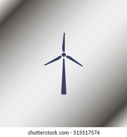 Wind turbine icon.