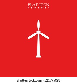 Wind turbine icon.