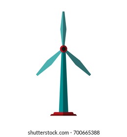 wind turbine icon image 
