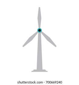 wind turbine icon image 