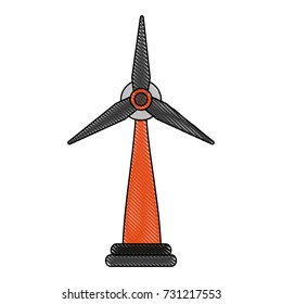 wind turbine icon image