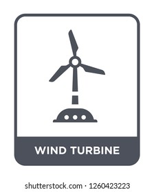 wind turbine icon vector on white background., wind turbine simple element illustration