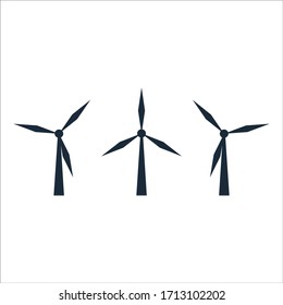 wind turbine image on a white background