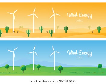 Wind Turbine landscape