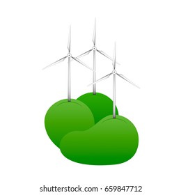 Wind turbine logo