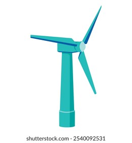 wind turbine renewable and sustainable energy icon