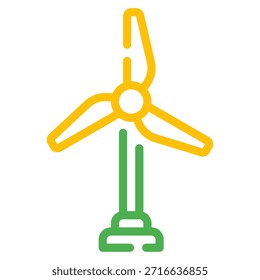 A wind turbine representing renewable energy and sustainable practices.