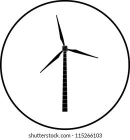 wind turbine symbol