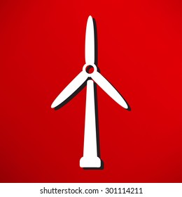 Wind Turbine, vector