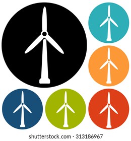 Wind Turbine, vector