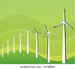 wind turbines