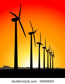 Wind turbines