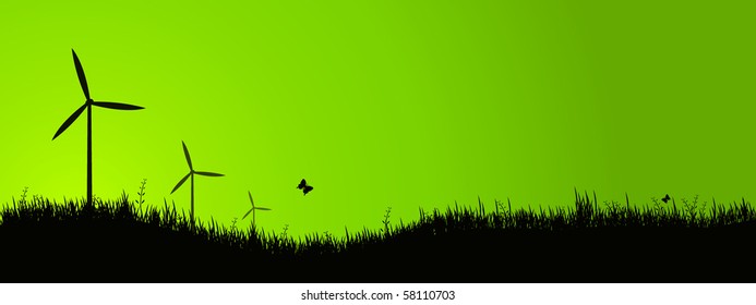 wind turbines