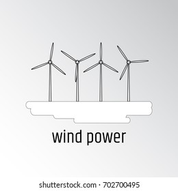 wind turbines.