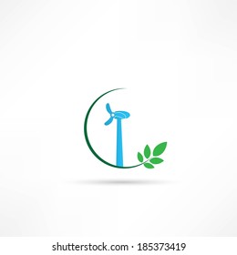 wind turbines icon