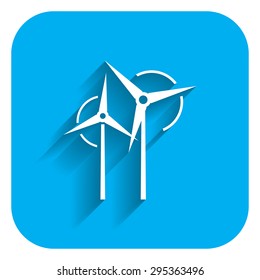 Wind turbines icon