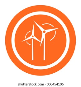 Wind turbines icon