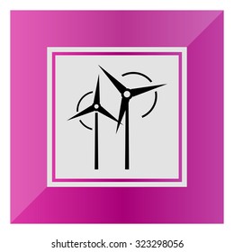 Wind turbines icon