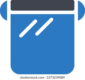 ilustración de wind Vector en un fondo transparente. Símbolos de calidad superior. Iconos vectoriales de glifos para diseño de conceptos y gráficos. 


