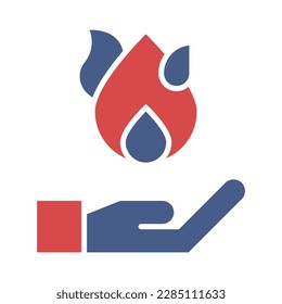 wind water power fire soil power icon for download 