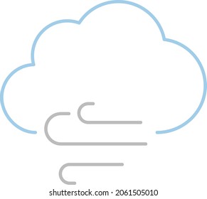 Wind weather Isolated Vector icon which can easily modify or edit

