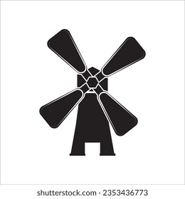 WINDFIELD ICON VECTOR ILLUSTRATION SYMBOL DESIGN