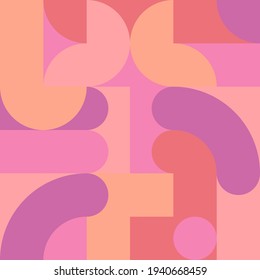 Trayectoria Emovedora Resumen De Fondo Con El Dulce Tema De Color Del Parque De Diversiones. Ideal para el fondo, plantilla, diseño de pancartas, papel pintado, decoración de pared, portada de libros, diseño web, adorno y decoración