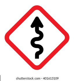 Winding Road Sign