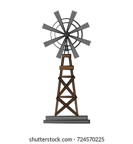 windmill countryside icon image 