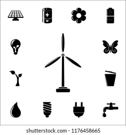 Windmill Electra Mill icon. Ecology icons universal set for web and mobile