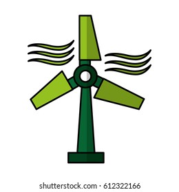 windmill energy alternative icon