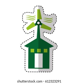 windmill energy alternative icon