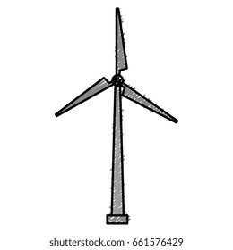 windmill energy alternative icon