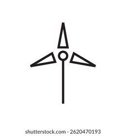 windmill fan icon editable outline stroke vector eps
