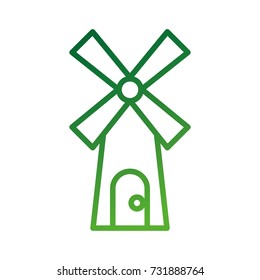 windmill farm agriculture bakery bread icon