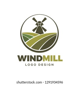Windmill Farm Logo Design