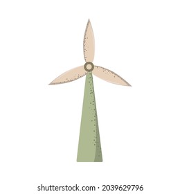 windmill generator of energy isolated cion