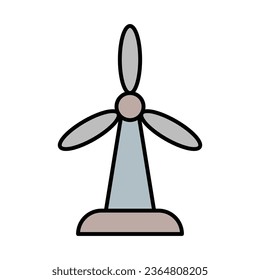 Windmill Icon Design For Personal And Comercial Use