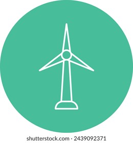 Windmill Icon Design For Personal And Commercial Use